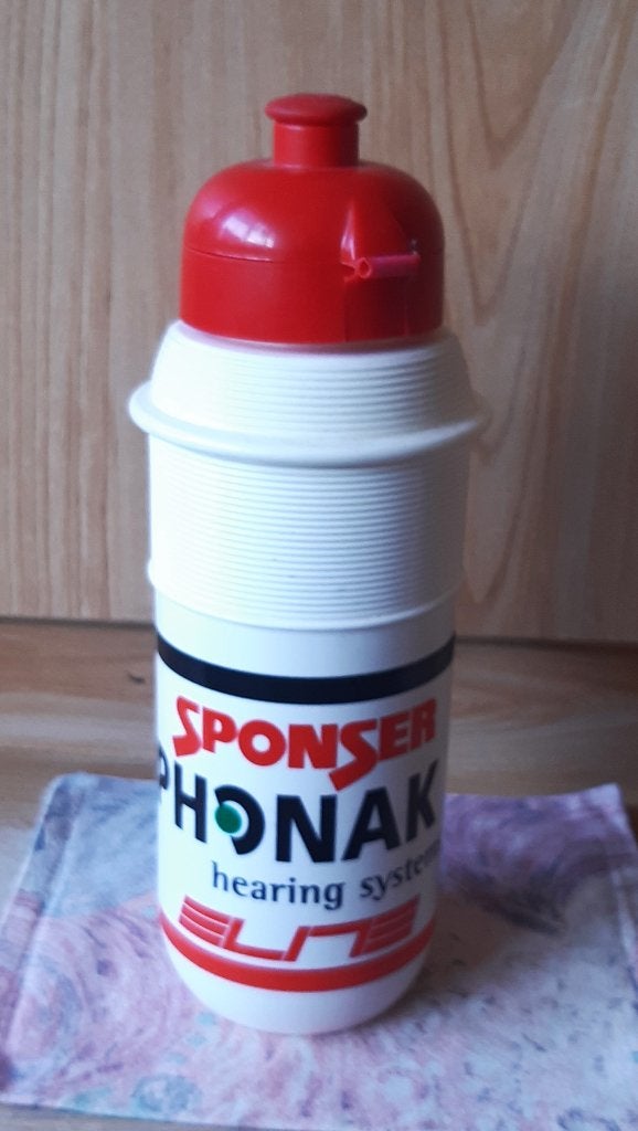 Wielrennen Cyclisme bidon drinkbus  TEAM PHONAK, Ophalen of Verzenden