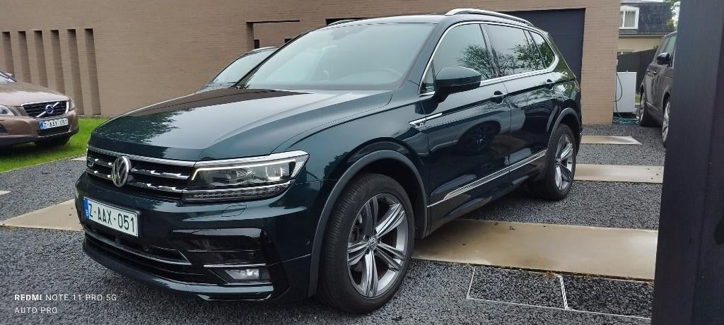 Tiguan ALLSPACE 1.5 TSI R-LINE *Pano-Leder-360cam-Keyless*, Auto's, Volkswagen, 4 cilinders, Leder, Bedrijf, 5 zetels