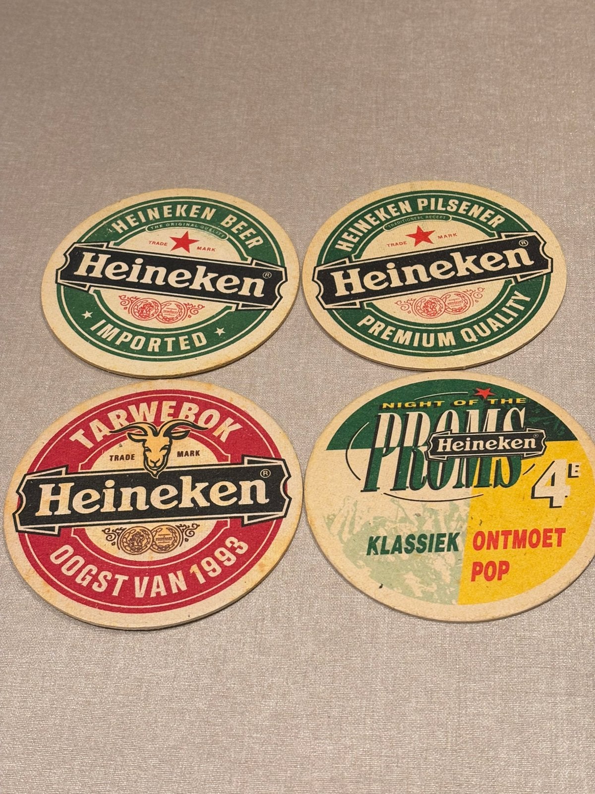 Heineken, Verzamelen, Ophalen of Verzenden, Zo goed als nieuw, Viltje(s), Heineken