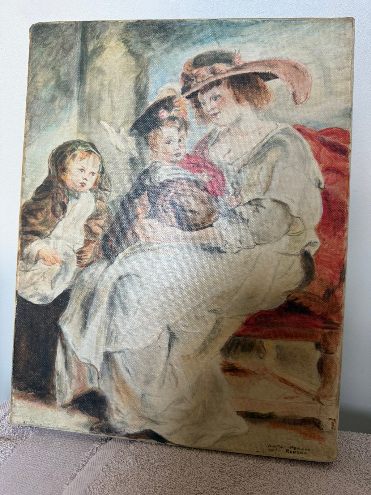 Peinture sur toile, Enlèvement ou Envoi, Toile