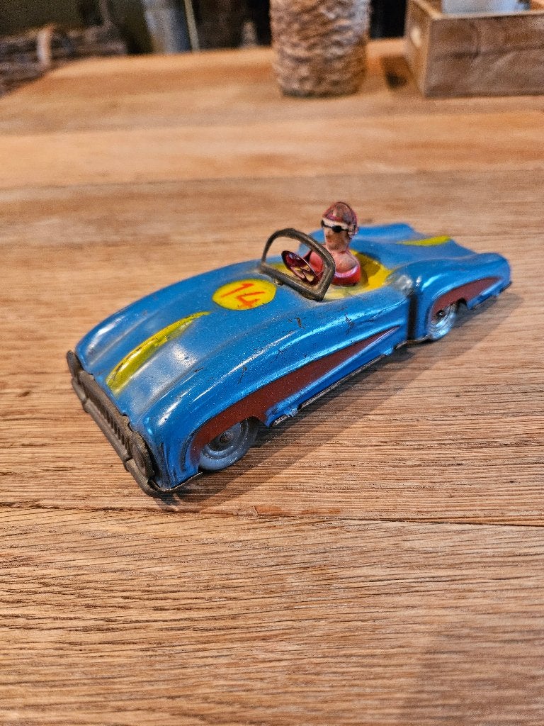 Oude blikken speelgoed auto, Antiek en Kunst, Ophalen of Verzenden