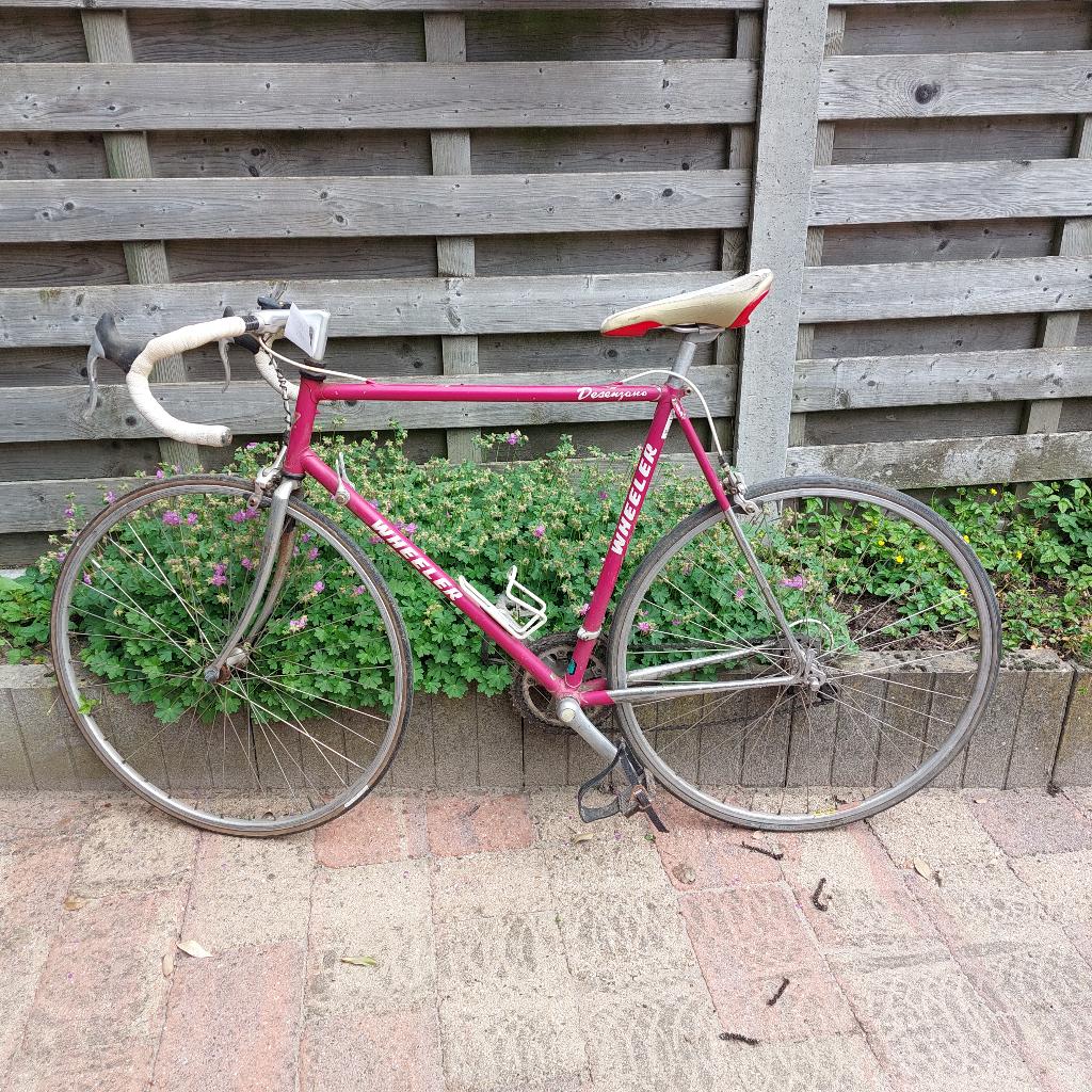 retro fiets Wheeler, Années 20 ou plus ancien, 51 à 55 cm, Frein sur jante, Wheeler