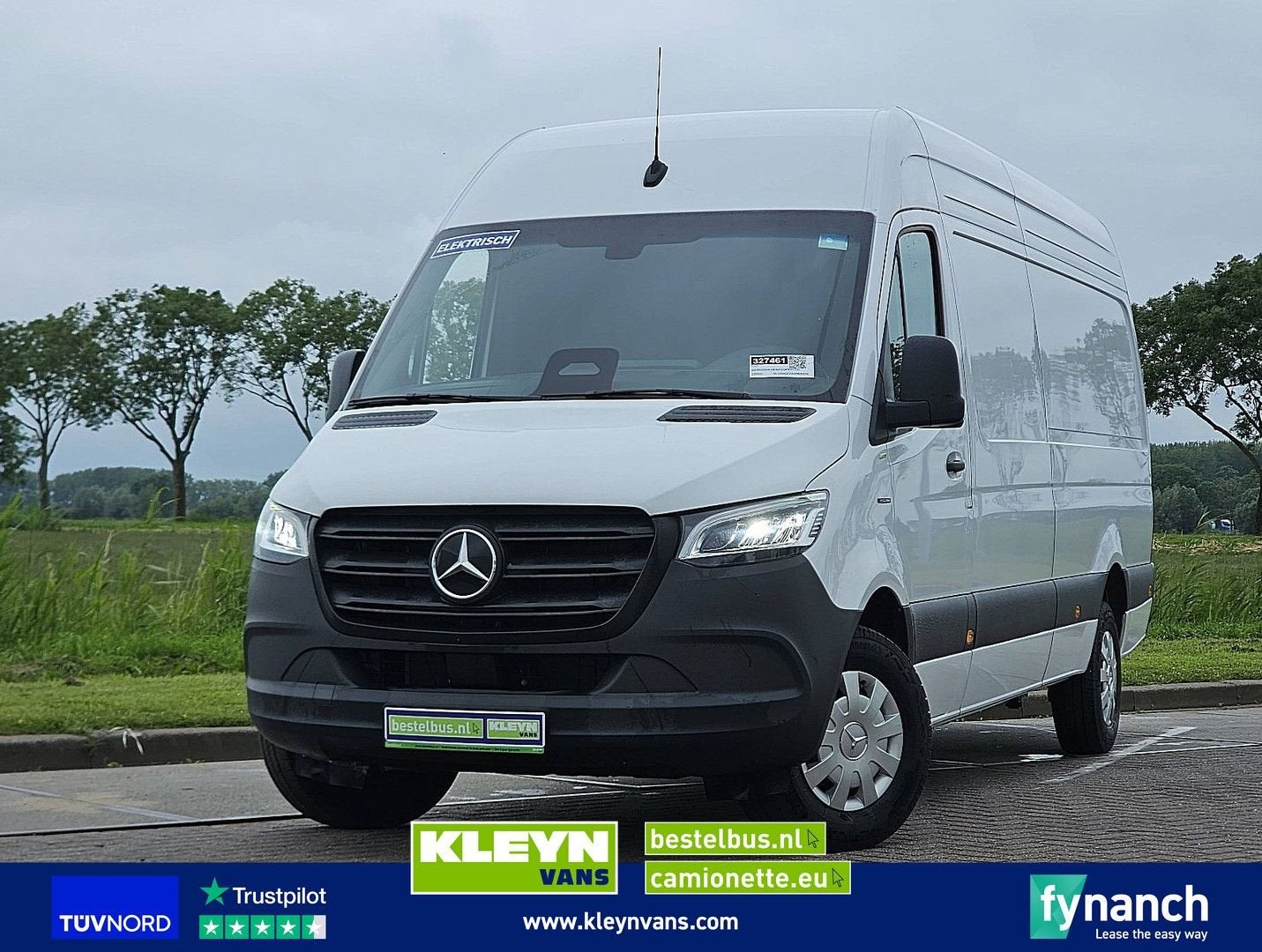 Mercedes-Benz ESPRINTER 81 kWh wltp 302 kms, Auto's, Bestelwagens en Lichte vracht, Automaat, Wit, Mercedes-Benz, Te koop