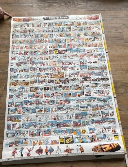 Suske en Wiske - Zip - De Snoezige Snowijt - NL - (1981), Verzamelen, Stripfiguren, Gebruikt, Plaatje, Poster of Sticker, Suske en Wiske