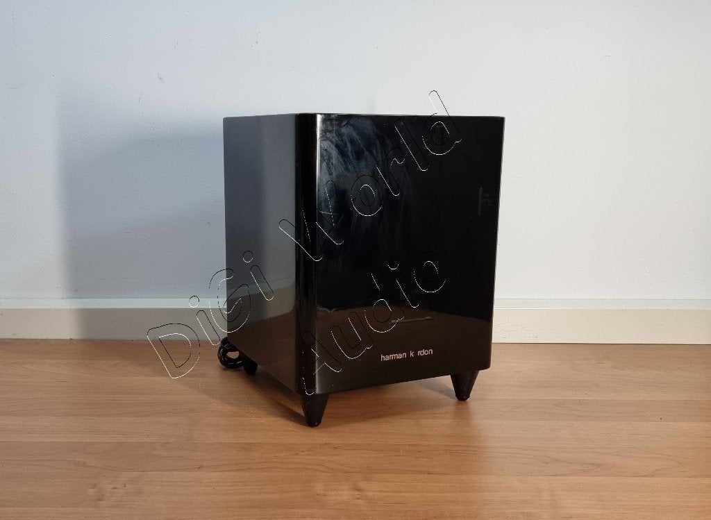 Subwoofer Harman Kardon HKTS210Sub, Compatible son surround/home cinéma, Comme neuf, 150 watts ou plus, Harman Kardon