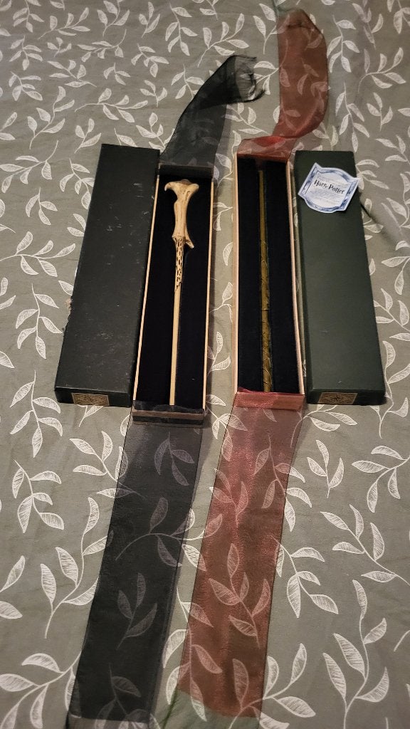 Harry Potter toverstaf, Verzamelen, Harry Potter, Ophalen of Verzenden, Zo goed als nieuw