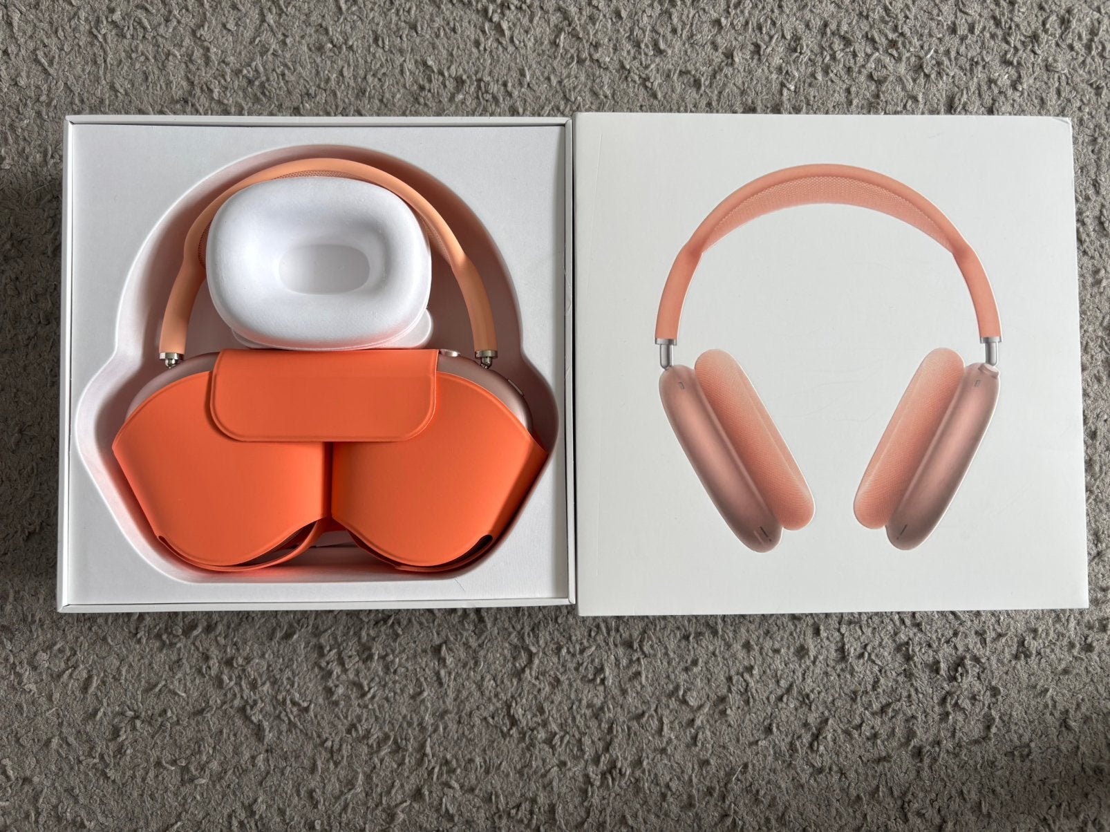 NIEUW AirPods Max Oranje (USB-C), Audio, Tv en Foto, Hoofdtelefoons, Draadloos, Oranje, Nieuw, On-ear