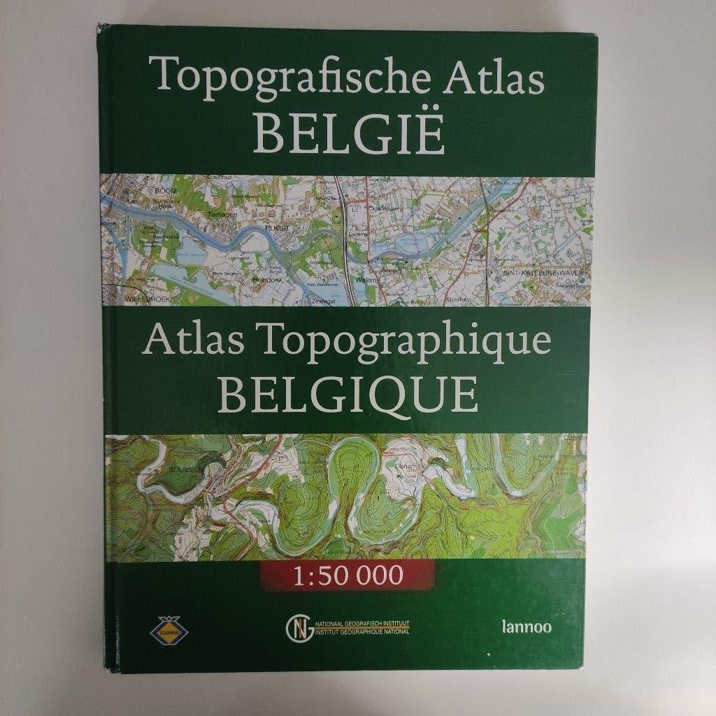 Topografische Atlas België, Ophalen of Verzenden, Zo goed als nieuw, België