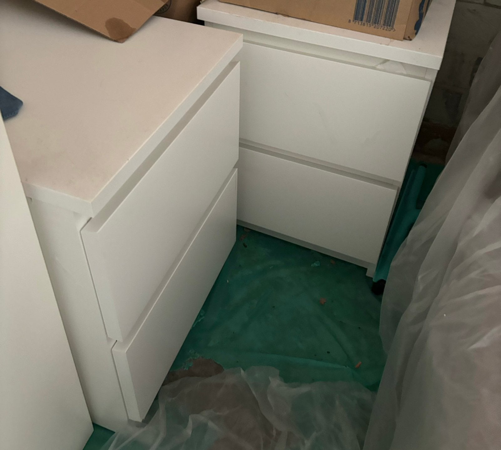 Twee nachtkastjes, Huis en Inrichting, Ophalen, Gebruikt