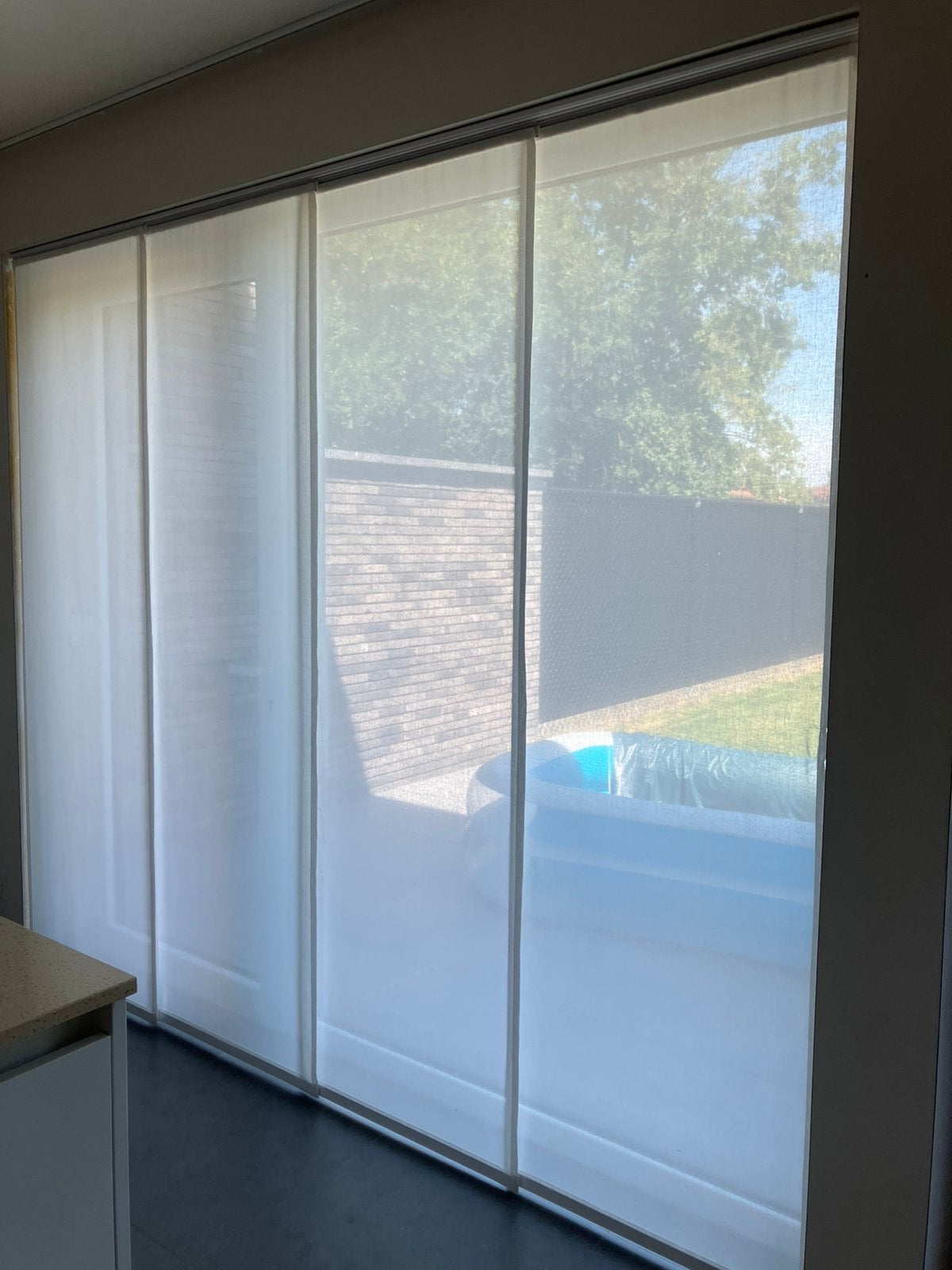 Japanse panelen, Enlèvement, Comme neuf, Blanc