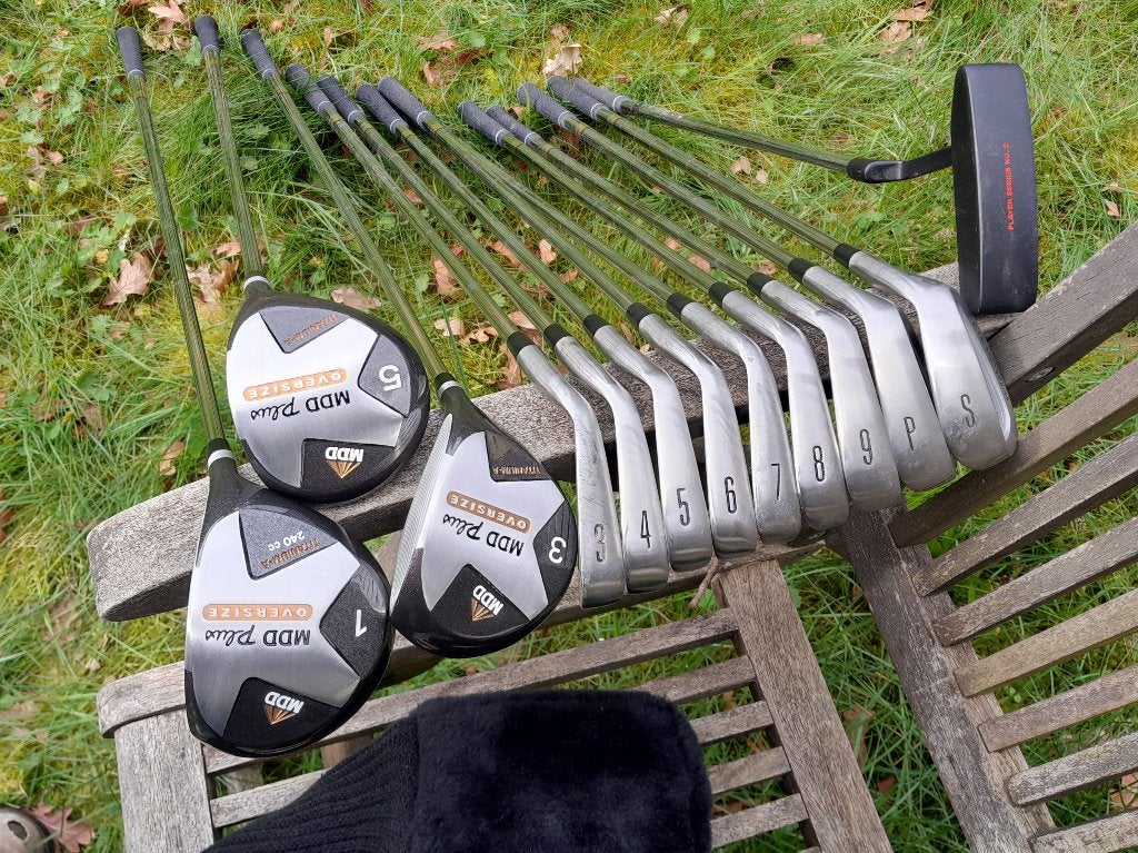 Set de golf avec sac de transport, Enlèvement, Set