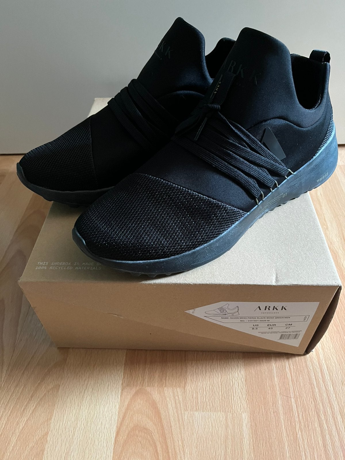 Schoenen ARKK Copenhagen maat 43 - nieuw, Vêtements | Hommes, Neuf, Enlèvement ou Envoi, Chaussures de sport, Noir