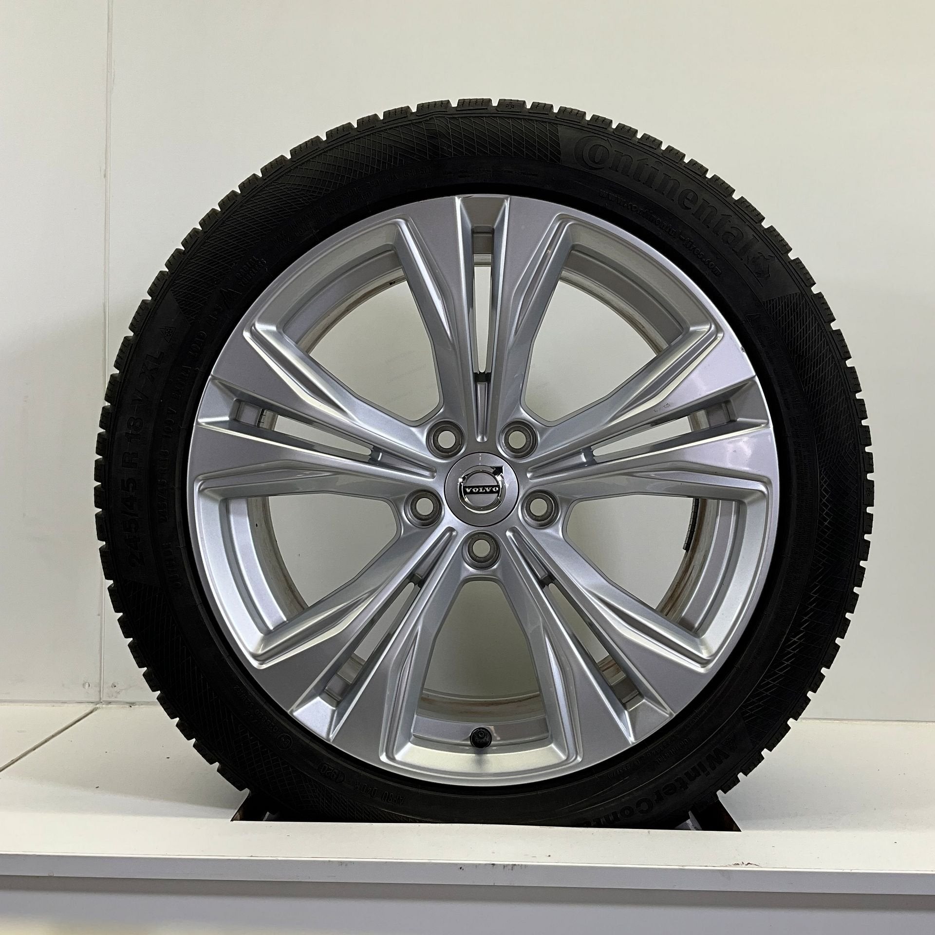 VOLVO V90 S90 VELGEN SET WINTERBANDEN 18 INCH *, Auto-onderdelen, Banden en Velgen, 18 inch, Gebruikt, -, -