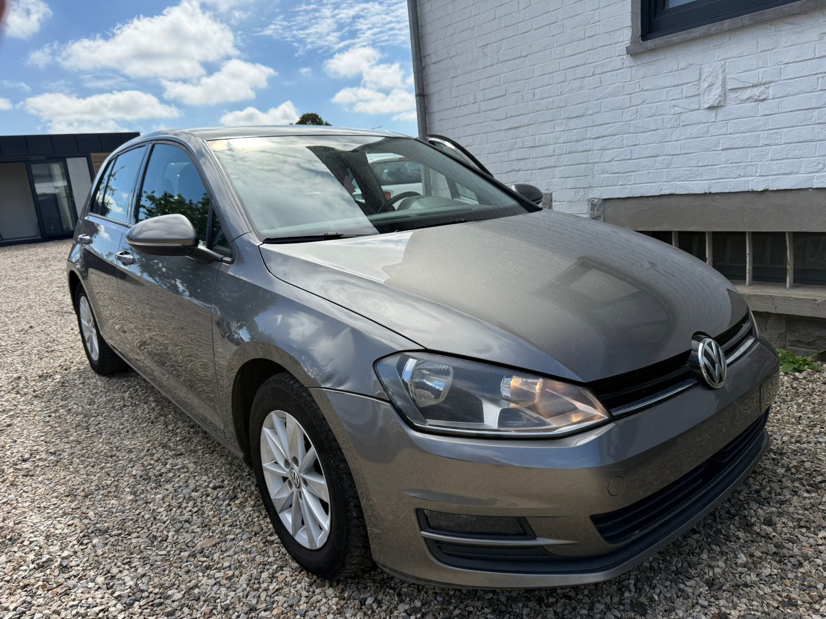 Vw Golf 7 1.6TDi 105ch 5Portes «  Navi • Jantes • Airco, Auto's, Euro 5, Te koop, Berline, Diesel
