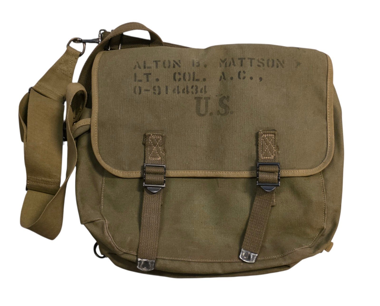 Sac Musette M1936 américain de la Seconde Guerre mondiale, i, Collections, Objets militaires | Seconde Guerre mondiale, Enlèvement ou Envoi