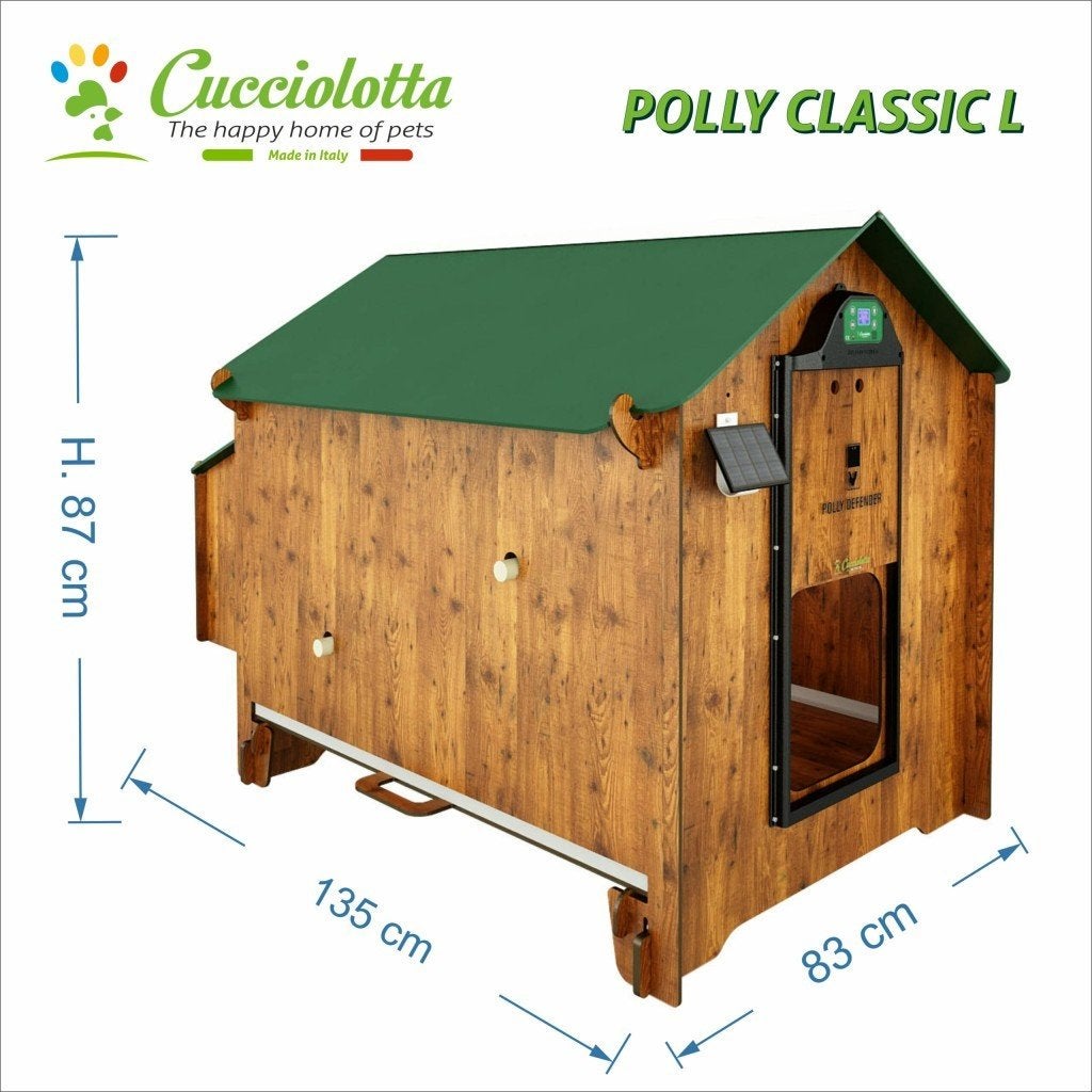 Trespa kippenhok: Cucciolotta kippenhok Classic L, Animaux & Accessoires, Enlèvement ou Envoi, Neuf, Poulailler