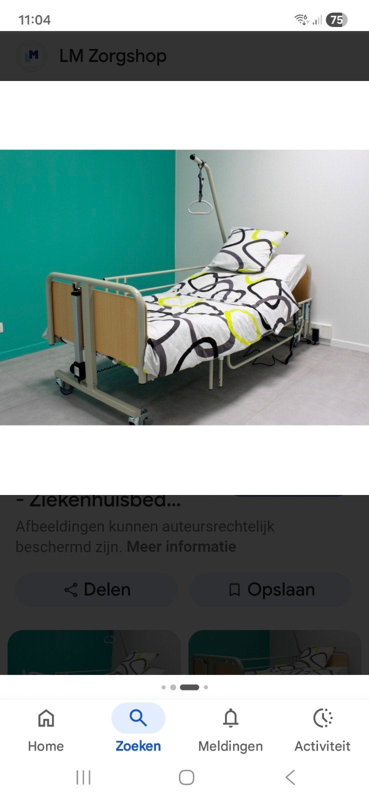 Hoog/laag bed (Electrisch), Diversen, Verpleegmiddelen, Ophalen