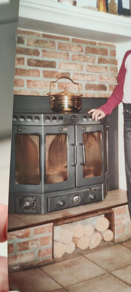 Inbouw haard te koop. Het is een Barbas., Ophalen, Gebruikt, Inbouwhaard, Houthaard