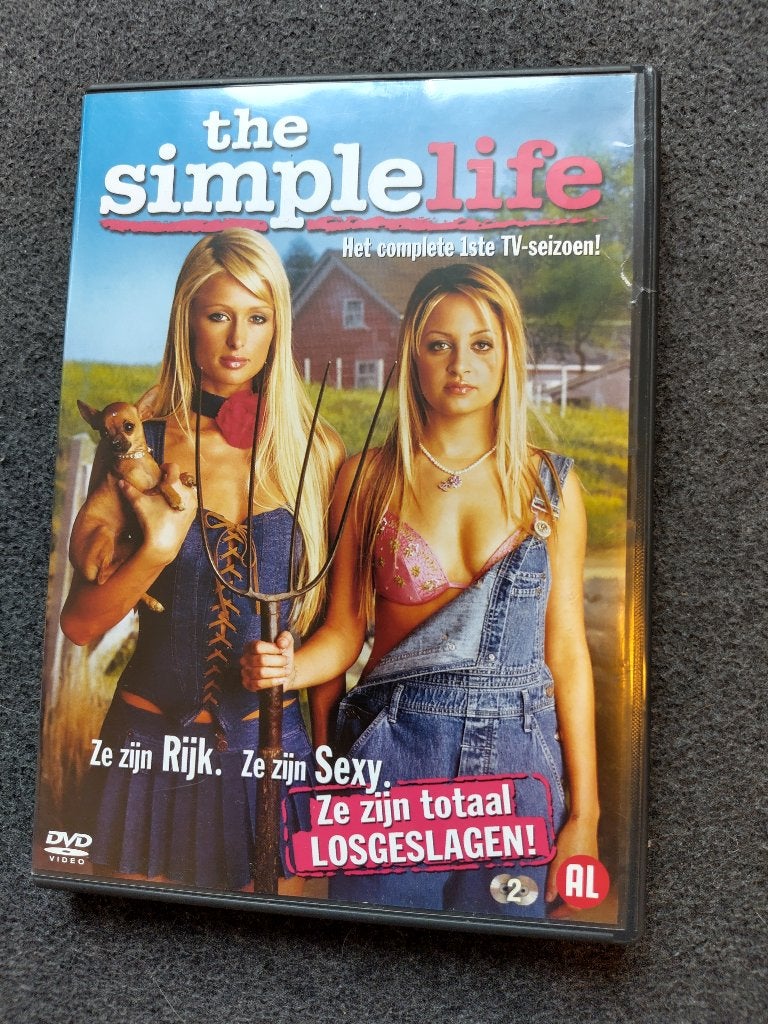 The Simple Life seizoen 1 DVD, Engels, Seizoen 1, Alle leeftijden, Nederlands