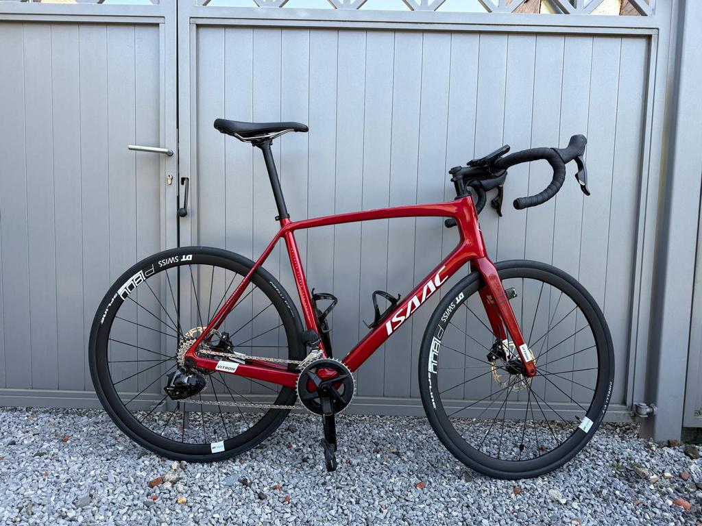 ISAAC VITRON, Fietsen en Brommers, Carbon, Heren, Zo goed als nieuw, Meer dan 20 versnellingen