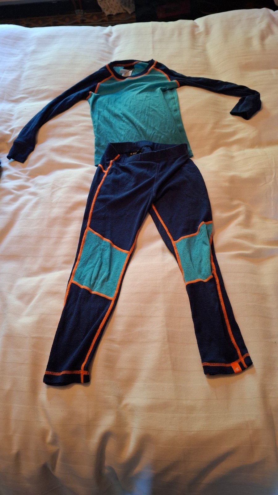 Tenue après-ski enfant bleu-vert, Enfants & Bébés, Garçon ou Fille, Everest, Comme neuf, Enlèvement