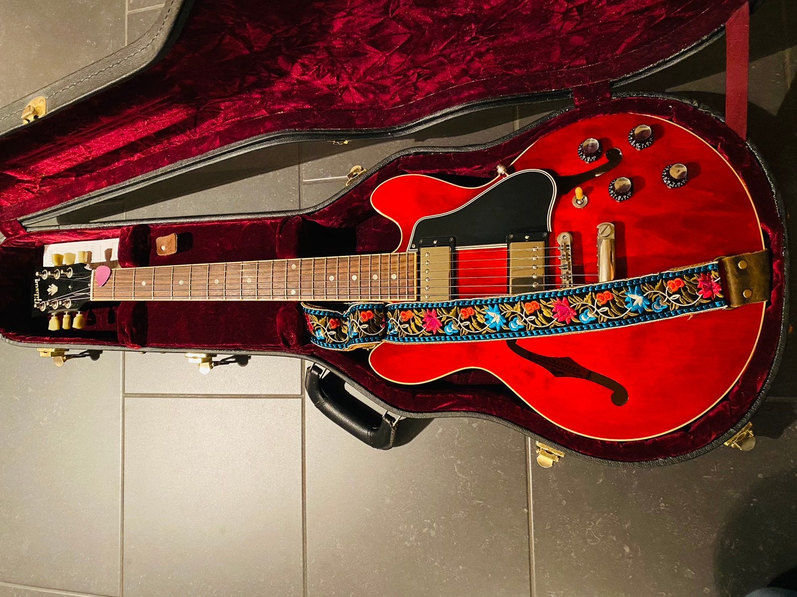 Gibson ES-339 Custom Shop uit 2007., Musique & Instruments, Enlèvement, Comme neuf, Gibson