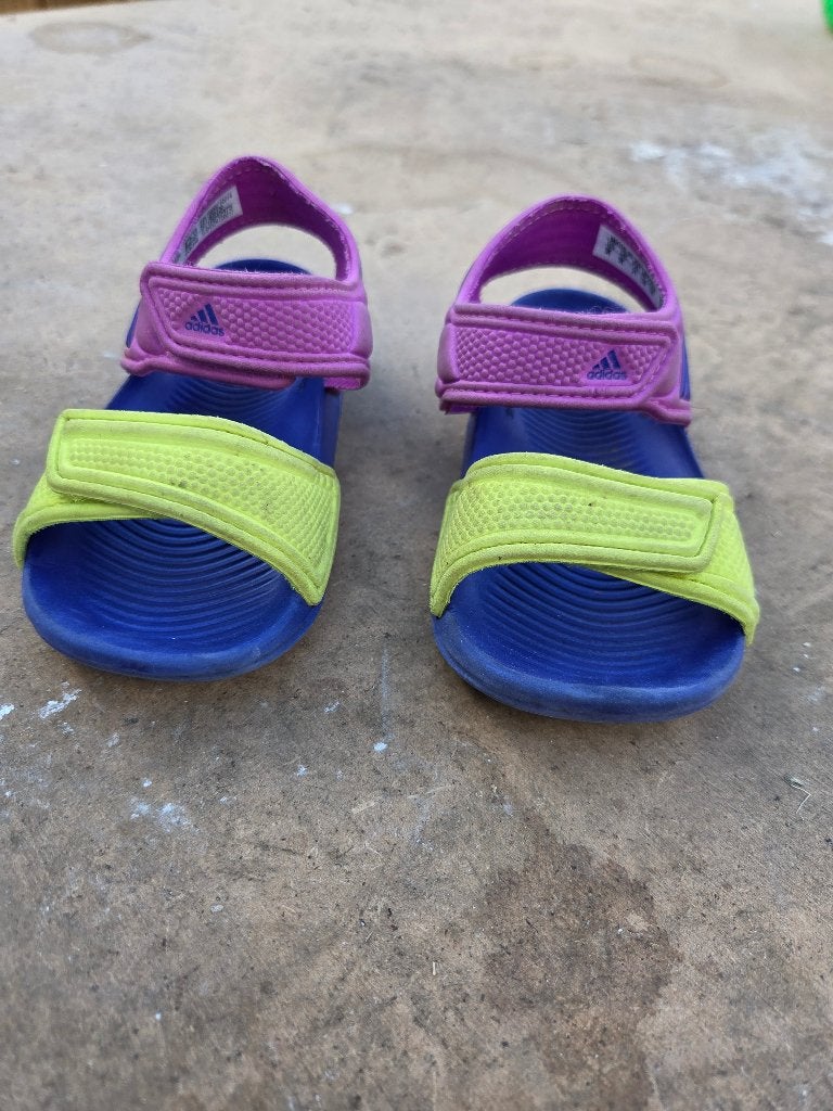 Strandsandalen maat 21, Ophalen, Gebruikt, Adidas