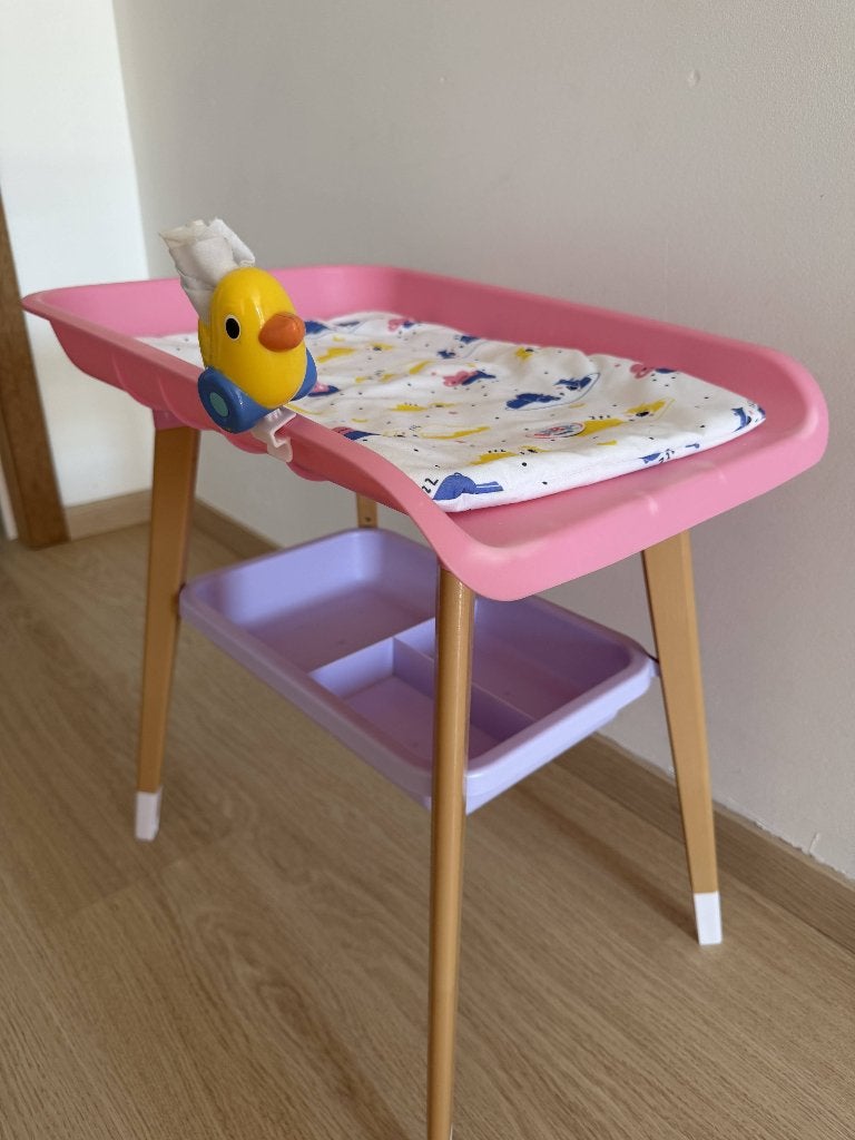 Luiertafel speelgoed, Kinderen en Baby's, Speelgoed | Poppen, Ophalen, Zo goed als nieuw, Babypop