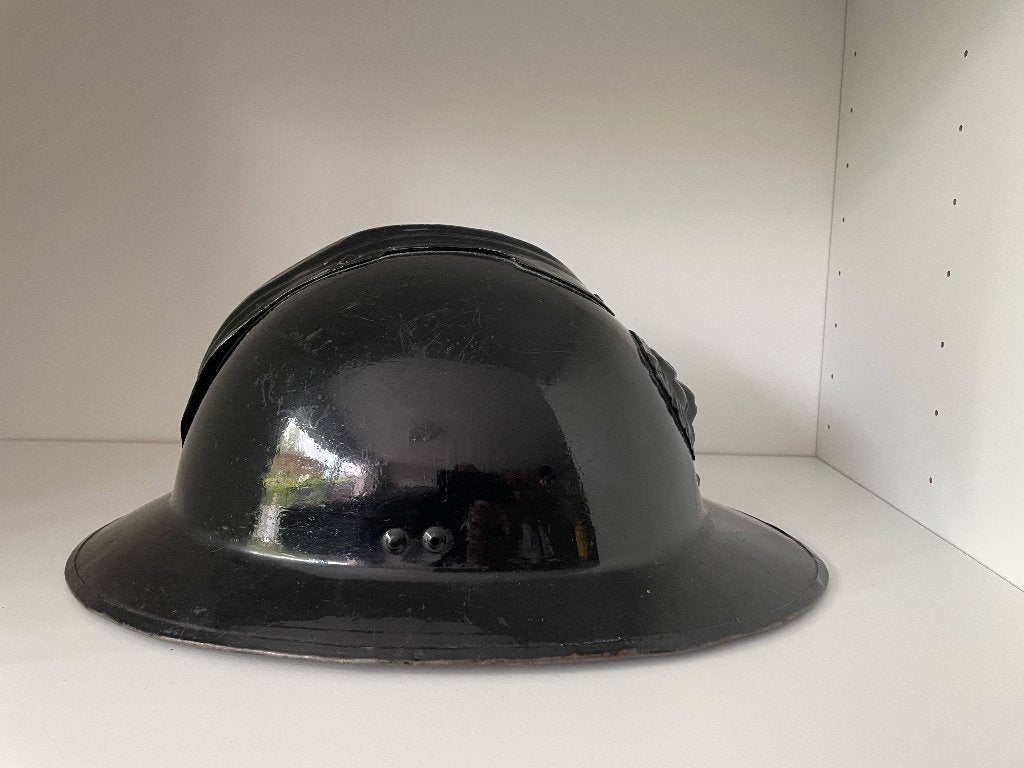 Casque Adrian M31 Gendarmerie/Gendarmerie, Collections, Enlèvement ou Envoi, Gendarmerie, Casque ou Béret