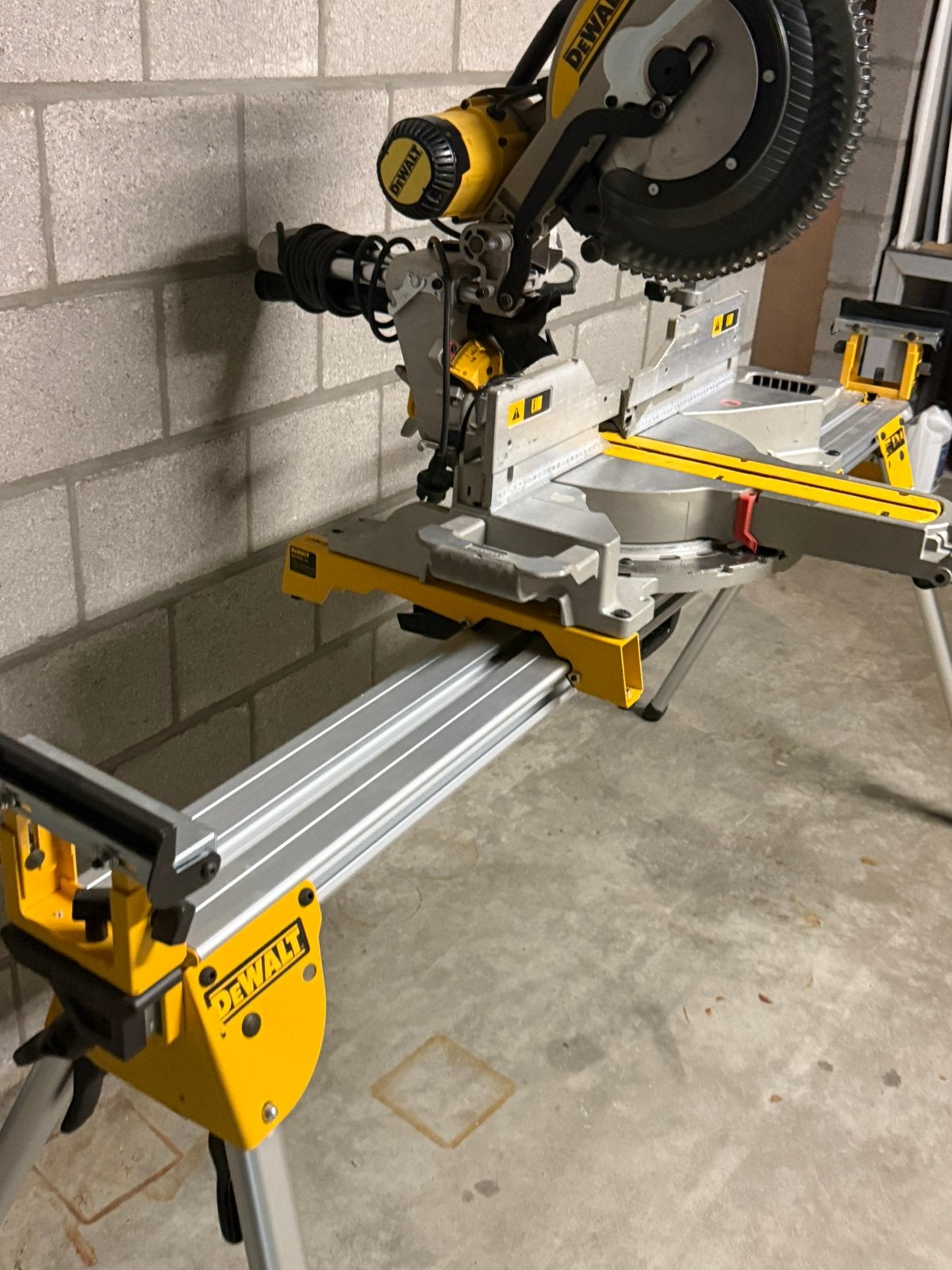 Dewalt dws780 QS XPS kit onderstel, Ophalen, Zo goed als nieuw, Afkortzaag