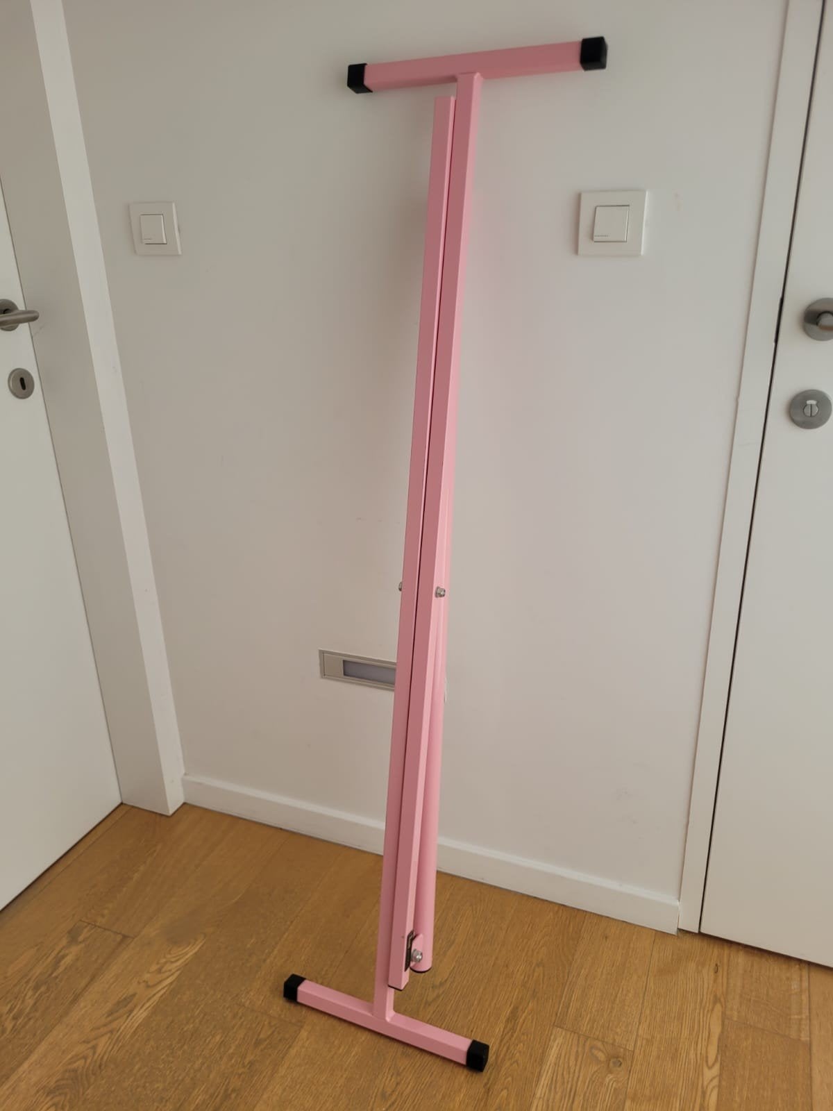 Barre de ballet ajustable rose, Sports & Fitness, Ballet, Enlèvement, Comme neuf, Autres types