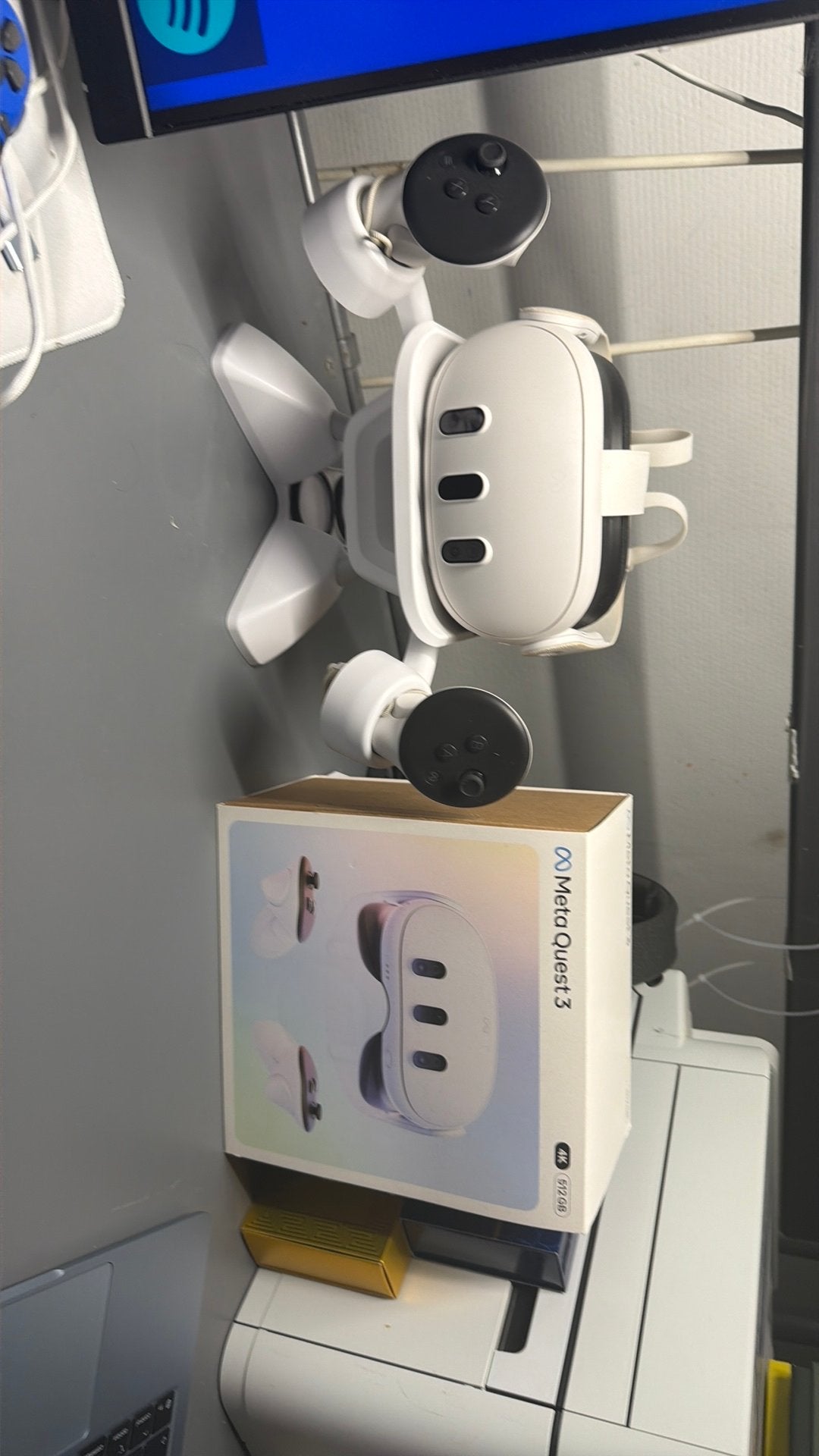 Meta quest 3 512 gb 7 maanden oud heb de ticket als bewijs., Ophalen of Verzenden, Refurbished, VR-bril, Overige platformen