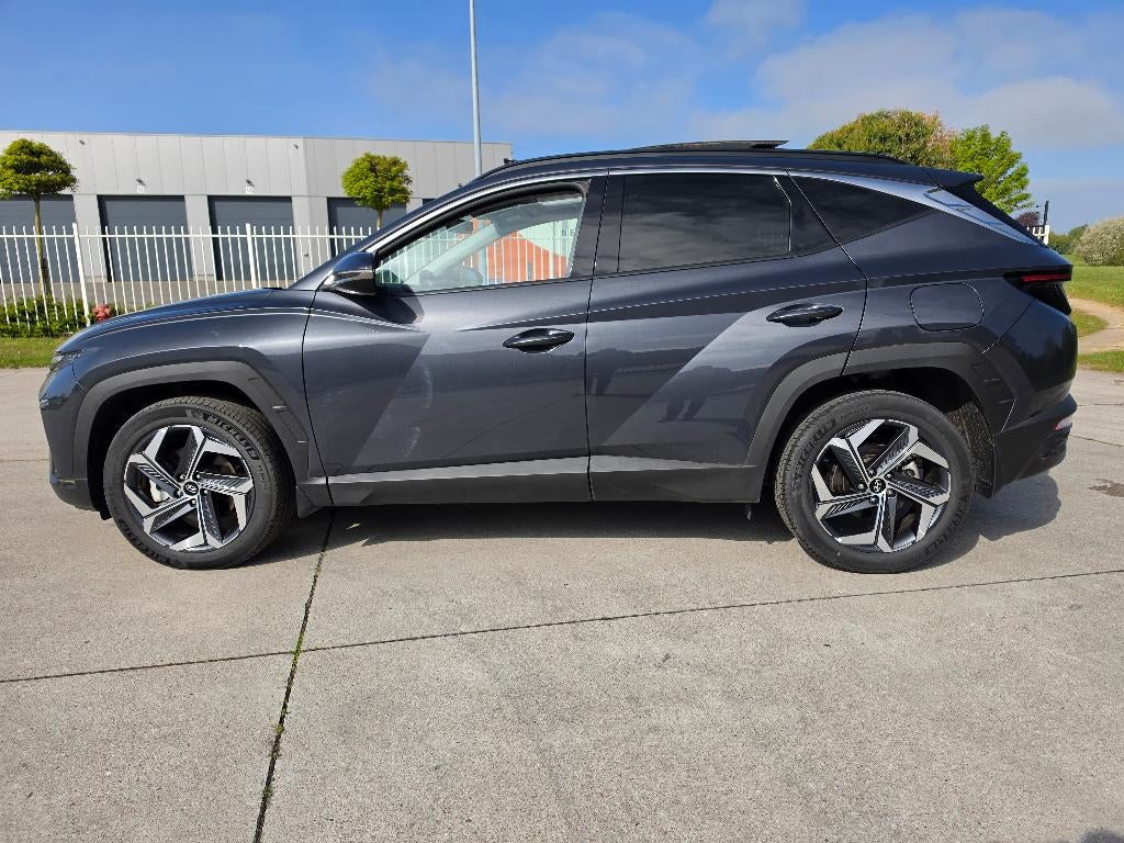 Hyundai Tucson 1.6 T-GDI Hybride Pano Full, Cuir, Argent ou Gris, Euro 6, Entreprise