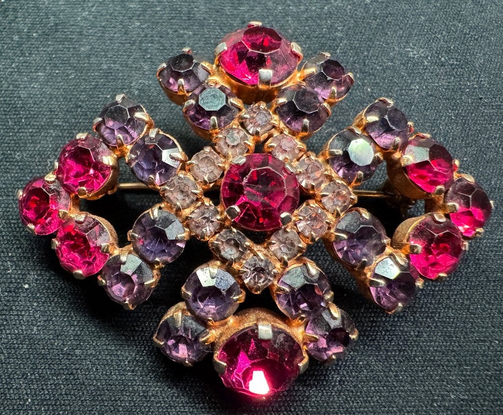 Mode-sieraden - Vintage broche uit de jaren 60, Handtassen en Accessoires, Antieke sieraden, Ophalen of Verzenden, Overige materialen