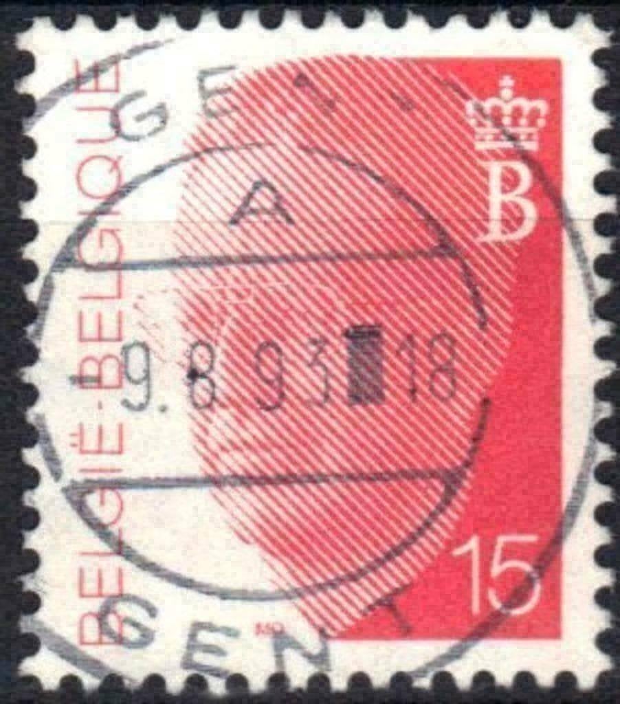 Belgique 1992 - Yvert 2448 /OBP 2450 - Boudewijn (ST), Envoi, Affranchi, Oblitéré, Maison royale