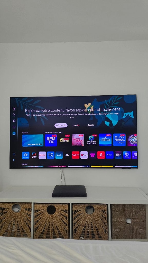 TV Samsung Oled 4K 65", Comme neuf, Enlèvement, 4k (UHD), Smart TV