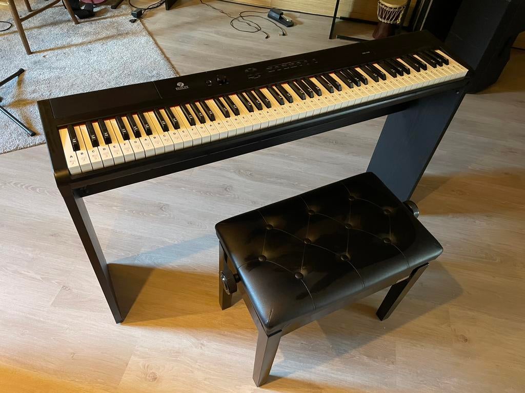 Fazley FSP-200 Digitale Piano + Standaard + Bank, Muziek en Instrumenten, Ophalen, Zo goed als nieuw, Piano
