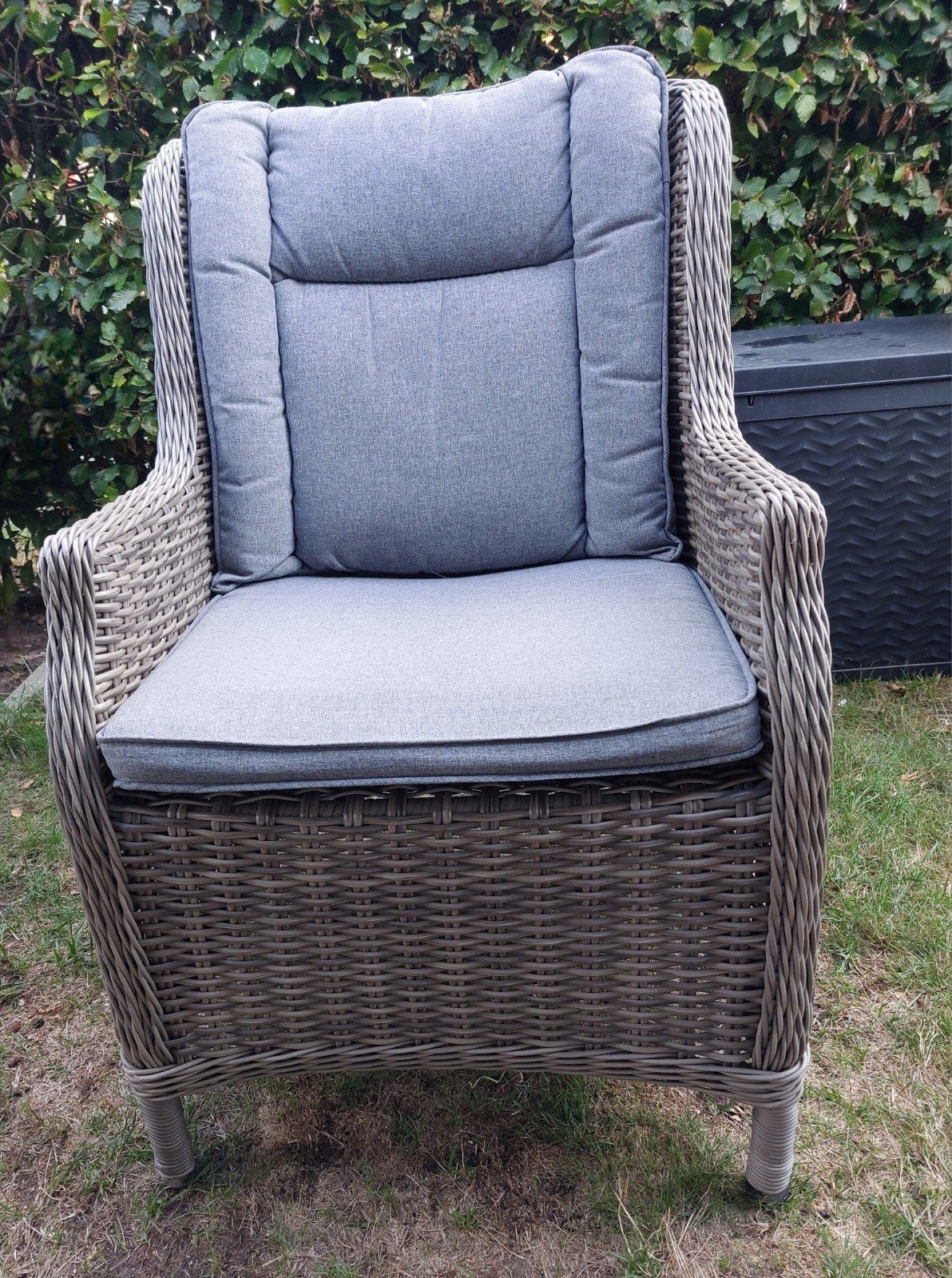 outdoor tafel stoelen set van 4, Tuin en Terras, Ophalen, Gebruikt, Kunststof