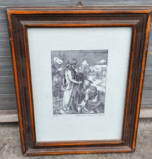 Lithographie après durer signe, Antiquités & Art, Enlèvement ou Envoi, Lithographie