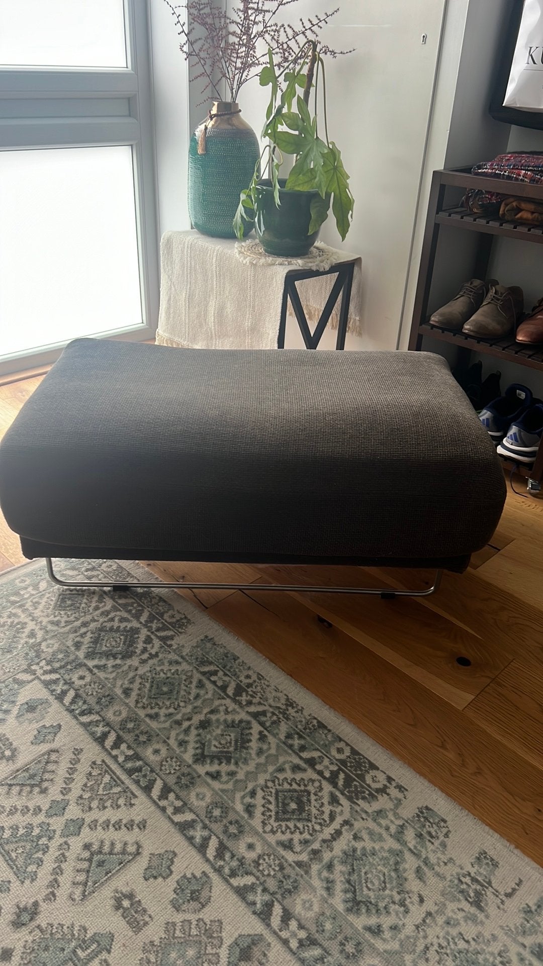 Tylosand voetenbank, Maison & Meubles, Canapés | Repose-pieds & Poufs, Tissus, Enlèvement, Utilisé, 50 à 75 cm