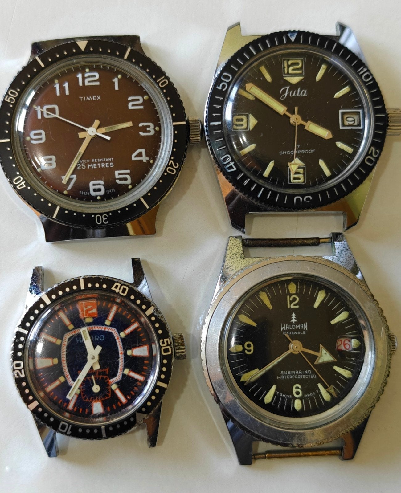 Set duikhorloges, Handtassen en Accessoires, Horloges | Heren, Ophalen of Verzenden