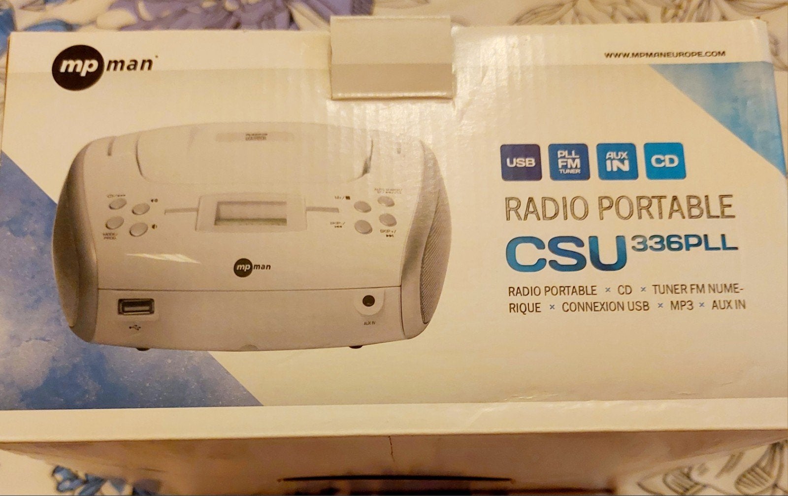 MPMan CSU336 PLL  Radio +CD, Enlèvement, Radio