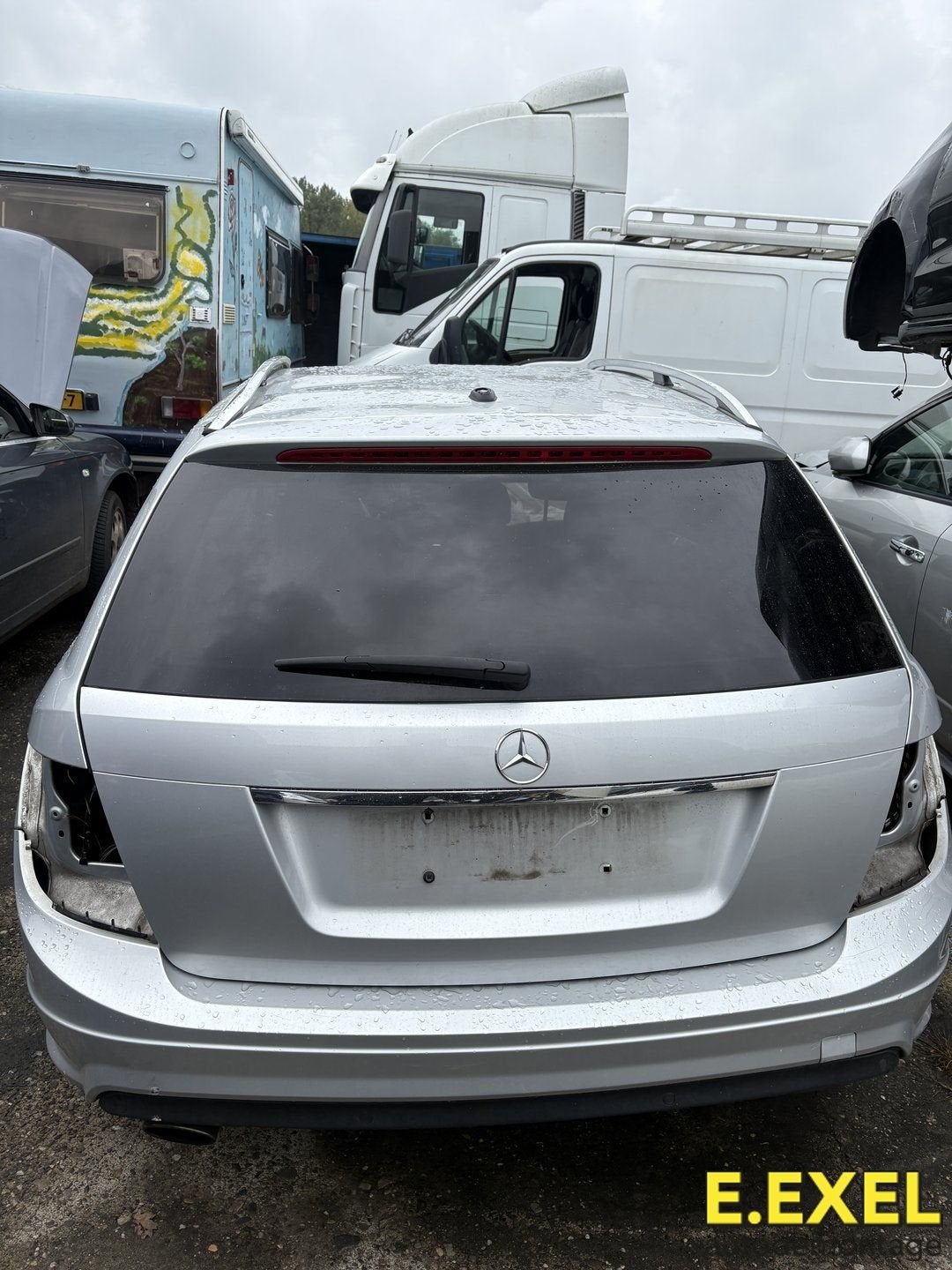 Elektrische achterklep Mercedes W204 2007-2015 Station, Arrière, Origine de la pièce connue, Haillon arrière, Utilisé