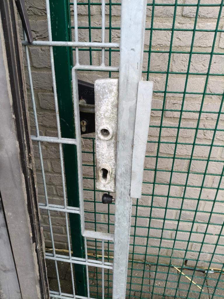 tuinpoorten Gegalvaniseerde ( 2 verschillende), Tuin en Terras, Tuinpoorten, Gebruikt, Ophalen