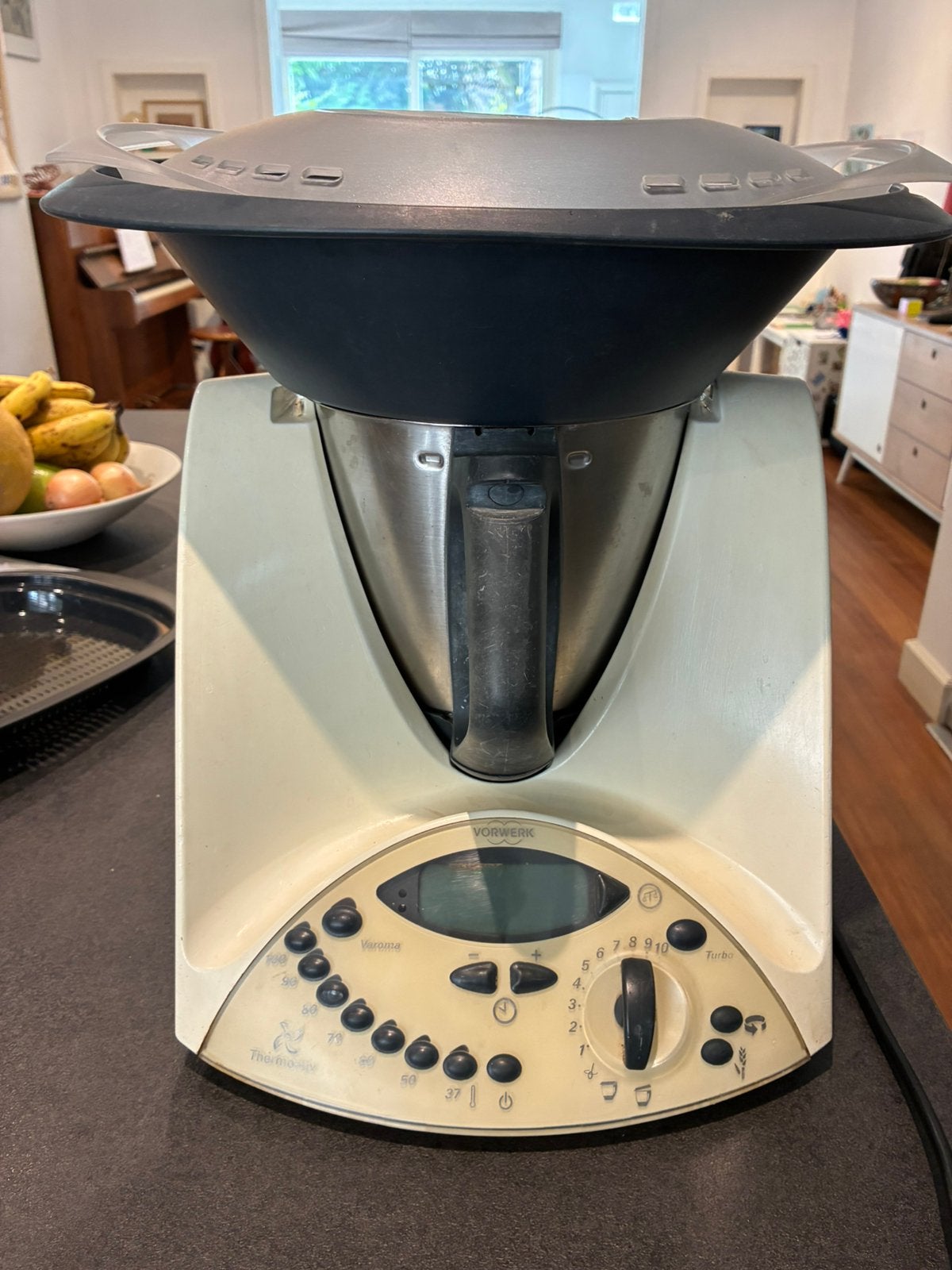 Thermomix Vorwerk TM21 compleet + Varoma, 2 tot 3 liter, Ophalen, Gebruikt