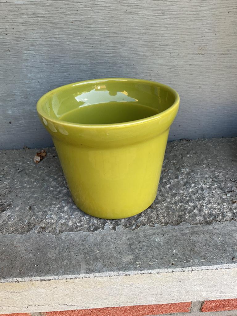 Groene bloempot, Ophalen of Verzenden, Nieuw