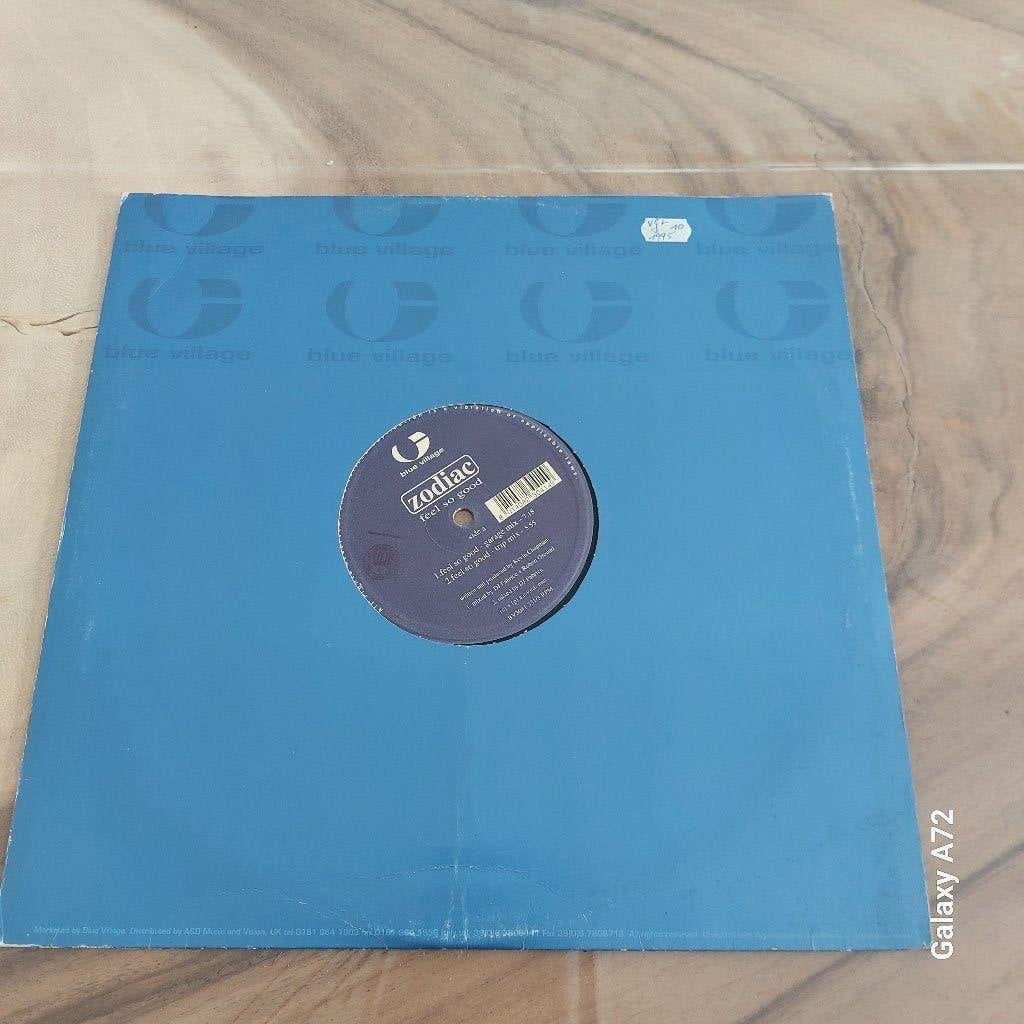 zodiac feel so good 12 inch maxi, CD & DVD, Vinyles | Dance & House, 12 pouces, House, Enlèvement ou Envoi, Utilisé