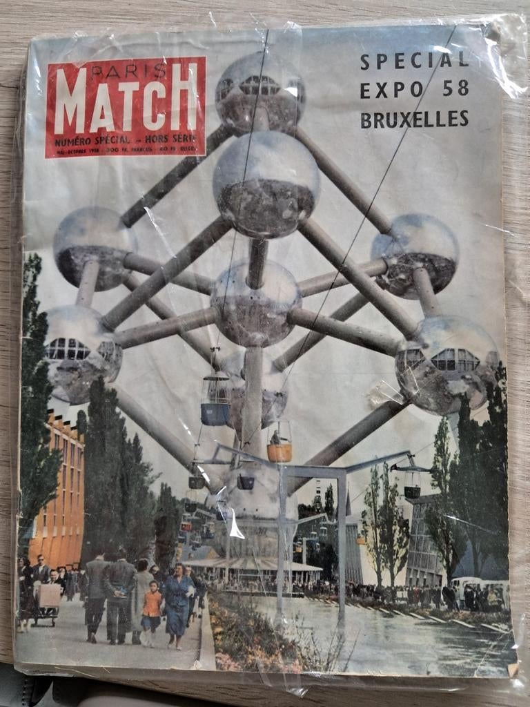 Paris match Expo 58, Antiquités & Art, Enlèvement