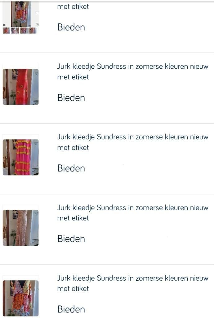 Robe d'été aux couleurs estivales + étiquette, Vêtements | Femmes, Robes, Neuf, Taille 38/40 (M), Enlèvement ou Envoi, Autres couleurs