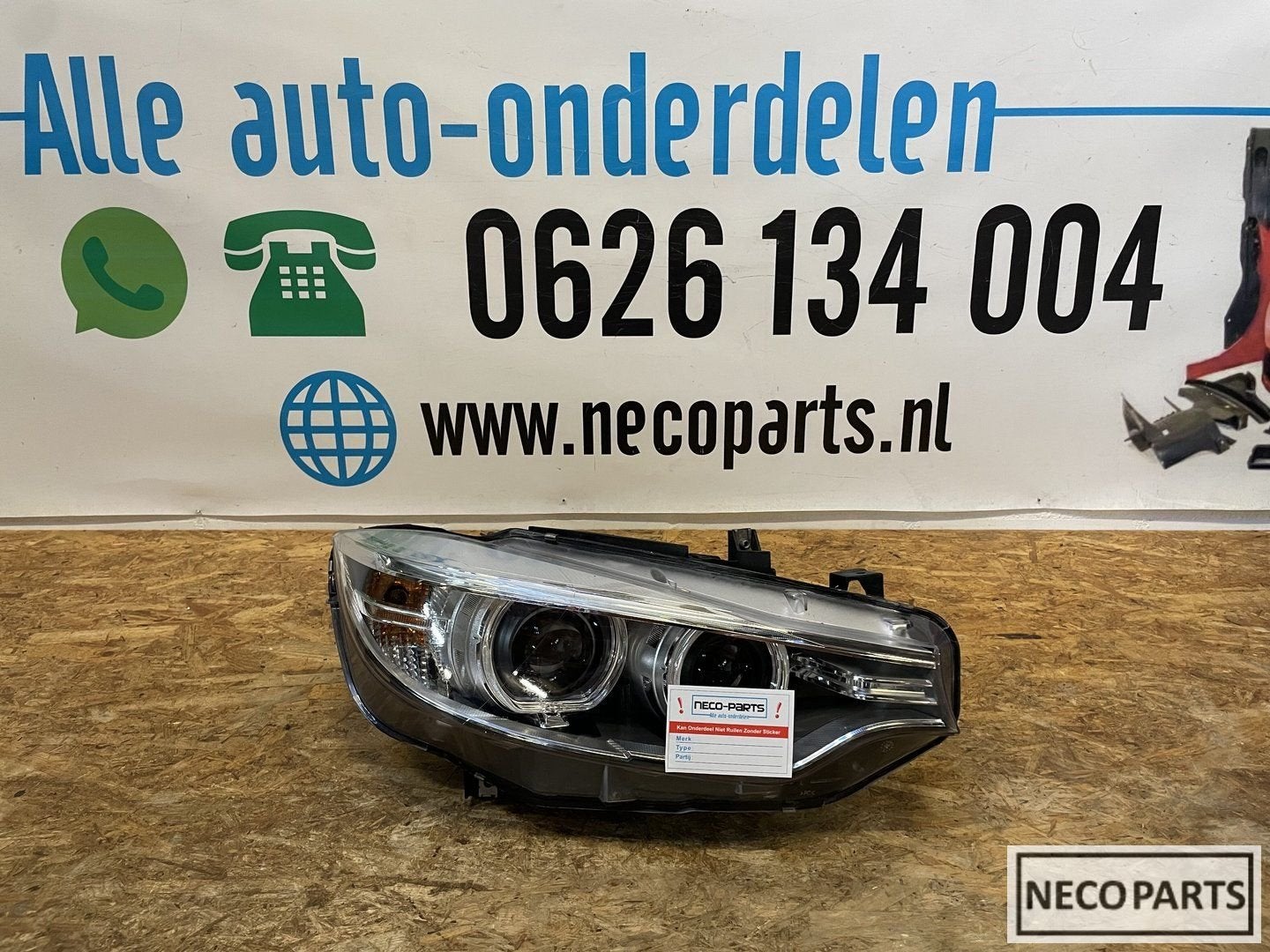 BMW 4 SERIE F32 F33 F36 XENON LED KOPLAMP 7377844 ORIGINEEL, -, Utilisé, -, Enlèvement ou Envoi
